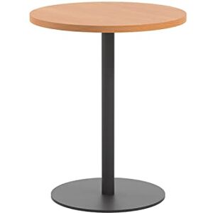 Office Hippo Circular Office Table, Sturdy & Robust Mid-Height Table Desk, Circular Work Table For Home Office, Versatile Desk Table For Canteen, Reception Area, 5 Year Guarantee Beech / Black Office Hippo Circular Office Table, Sturdy & Robust Mid-Height Table Desk, Circular Work Table For Home Office, Versatile Desk Table For Canteen, Reception Area, 5 Year Guarantee Beech / Black