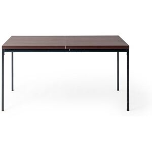 FurnitureR 150cm Dining Table Rectangular MDF Kitchen with Heavy Duty Metal legs Modern Wooden Dining Room Table for 2-4Person Kitchen Restaurant Apartments & Café,Dark Brown FurnitureR 150cm Dining Table Rectangular MDF Kitchen with Heavy Duty Metal legs Modern Wooden Dining Room Table for 2-4Person Kitchen Restaurant Apartments & Café,Dark Brown