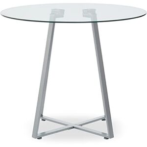 Premier Housewares Dining Table Glass Dining Tables Square Dining Table With Lattice Base Large Modern Dinner Table With Geometric Look 90 x 90 x 76 Premier Housewares Dining Table Glass Dining Tables Square Dining Table With Lattice Base Large Modern Dinner Table With Geometric Look 90 x 90 x 76