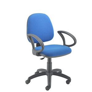 Office Hippo Mid Back Desk Chair, Ergonomic Office Chair For Home & Office With Height Adjustable Seat & Fixed Arms For Extra Comfort, Computer Chair For Daily Use Royal Blue Office Hippo Mid Back Desk Chair, Ergonomic Office Chair For Home & Office With Height Adjustable Seat & Fixed Arms For Extra Comfort, Computer Chair For Daily Use Royal Blue