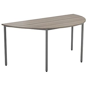 Office Hippo Office Table, Sturdy & Robust Computer Table, Stylish Work Table For Home Office, Ideal Desk Table For Any Work Space, Height Adjustable Feet, 5 Year Guarantee, Grey Oak, 160 x 80 x 73 cm Office Hippo Office Table, Sturdy & Robust Computer Table, Stylish Work Table For Home Office, Ideal Desk Table For Any Work Space, Height Adjustable Feet, 5 Year Guarantee, Grey Oak, 160 x 80 x 73 cm