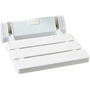 SoBuy ® Wall-mounted Drop-leaf Stool, Folding Shower Seating Chair, Folding Bath Seat, White, FWH01-W SoBuy ® Wall-mounted Drop-leaf Stool, Folding Shower Seating Chair, Folding Bath Seat, White, FWH01-W