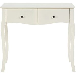 Premier Housewares, Dressing Tables Ivory White Dressing Table Wooden Vanity Table MDF Makeup Desk H73 x W83 x D50 cm Premier Housewares, Dressing Tables Ivory White Dressing Table Wooden Vanity Table MDF Makeup Desk H73 x W83 x D50 cm