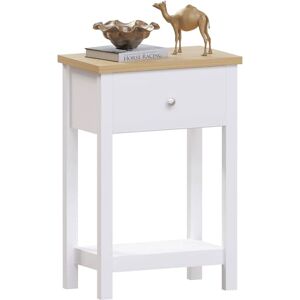 Vida Designs Arlington Console Table Shelf Hallway Side End Dressing Table MDF (White, 1 Drawer) Vida Designs Arlington Console Table Shelf Hallway Side End Dressing Table MDF (White, 1 Drawer)