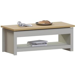 Vida Designs Arlington Coffee Table Sliding Top With Storage 1 Shelf MDF Living Room (Grey) Vida Designs Arlington Coffee Table Sliding Top With Storage 1 Shelf MDF Living Room (Grey)