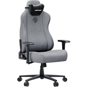 Anda Seat Novis Max Gaming Chair for Adults Large Reclining Video Game Chairs, Linen Fabric Ergonomic Gaming Chair, Heavy Duty Back Lumbar Support Grey Fabric Computer Chairs for Home & Work Anda Seat Novis Max Gaming Chair for Adults Large Reclining Video Game Chairs, Linen Fabric Ergonomic Gaming Chair, Heavy Duty Back Lumbar Support Grey Fabric Computer Chairs for Home & Work
