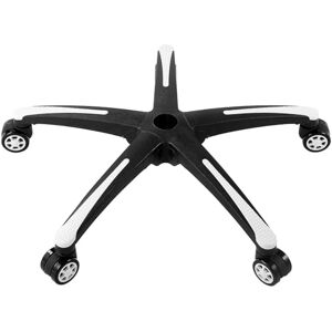 VEVOR Office Chair Base Replacement, 28", 2500 lbs Static Load, Heavy Duty Universal Computer Desk Chair Stool Base Part with 5 Casters and Reinforced Legs, Desk Chair Base Replacement, Black + White VEVOR Office Chair Base Replacement, 28", 2500 lbs Static Load, Heavy Duty Universal Computer Desk Chair Stool Base Part with 5 Casters and Reinforced Legs, Desk Chair Base Replacement, Black + White