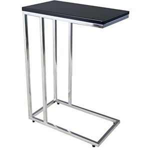 ASPECT Bellini Sofa Side End Laptop Table, Wood Black, 46 x 25.5 x 63.5 cm ASPECT Bellini Sofa Side End Laptop Table, Wood Black, 46 x 25.5 x 63.5 cm