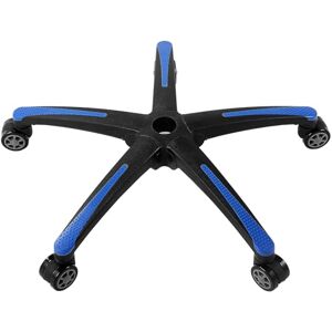 VEVOR Office Chair Base Replacement, 28", 2500 lbs Static Load, Heavy Duty Universal Computer Desk Chair Stool Base Part with 5 Casters and Reinforced Legs, Desk Chair Base Replacement, Black + Blue VEVOR Office Chair Base Replacement, 28", 2500 lbs Static Load, Heavy Duty Universal Computer Desk Chair Stool Base Part with 5 Casters and Reinforced Legs, Desk Chair Base Replacement, Black + Blue