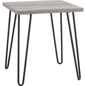 Ameriwood Home DHP Owen End & Side Table, Grey Oak Look, (H) 56 x (W) 50 x (D) 50 cm Ameriwood Home DHP Owen End & Side Table, Grey Oak Look, (H) 56 x (W) 50 x (D) 50 cm
