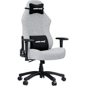 Anda Seat Luna Large Fabric Gaming Chair for Adults Ergonomic Reclining Video Game Chairs, Computer Home Fabric Office Chair, Heavy Duty Neck & Back Lumbar Support Grey Folding Recliner Seat Anda Seat Luna Large Fabric Gaming Chair for Adults Ergonomic Reclining Video Game Chairs, Computer Home Fabric Office Chair, Heavy Duty Neck & Back Lumbar Support Grey Folding Recliner Seat