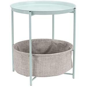 Amazon Basics Round Storage End Table - End Table Amazon Basics Round Storage End Table - End Table
