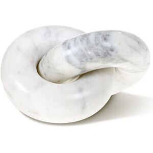 STRONA Sculptural Marble Knot That Instantly Elevates Your Shelf Styling 6" Accent Piece for Coffee Tables, Bookshelves & Entryway Decor STRONA Sculptural Marble Knot That Instantly Elevates Your Shelf Styling 6" Accent Piece for Coffee Tables, Bookshelves & Entryway Decor