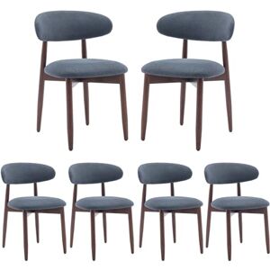 COLAMY Modern Dining Chairs Set with Wooden Legs – Upholstered Fabric Dining Room Chairs with Curved Backrest, Soft Cushion Seat, and Sturdy Rubberwood Frame for Kitchen, Living Room, or Café COLAMY Modern Dining Chairs Set with Wooden Legs – Upholstered Fabric Dining Room Chairs with Curved Backrest, Soft Cushion Seat, and Sturdy Rubberwood Frame for Kitchen, Living Room, or Café