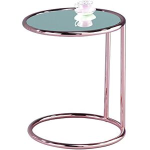 ASPECT Mia Round Side Coffee End Sofa Table, Copper/Mirror, 45x45x52 cm ASPECT Mia Round Side Coffee End Sofa Table, Copper/Mirror, 45x45x52 cm