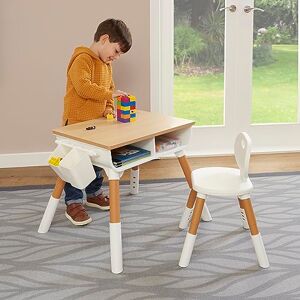 Liberty House Toys Kids Scandi Height Adjustable Table and Chair Set Liberty House Toys Kids Scandi Height Adjustable Table and Chair Set