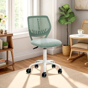 FurnitureR Cactus Green Stools,Modern Minimalist Style Injects Fresh Vitality into Home and Office Spaces,Five Wheels,Ergonomic Backrest to Reduce Back Pressure,Soft Cushion,Comfortable Support,1PC FurnitureR Cactus Green Stools,Modern Minimalist Style Injects Fresh Vitality into Home and Office Spaces,Five Wheels,Ergonomic Backrest to Reduce Back Pressure,Soft Cushion,Comfortable Support,1PC