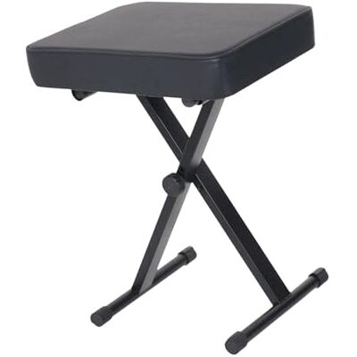 PUXZYAX Piano Seat Cushion Padded Piano Chair Bench Excellent Support And With Adjustable Features For Any Playing Needs X Styles Stool Chair Seat For Electronic Keyboard PUXZYAX Piano Seat Cushion Padded Piano Chair Bench Excellent Support And With Adjustable Features For Any Playing Needs X Styles Stool Chair Seat For Electronic Keyboard
