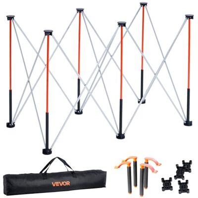 VEVOR Portable Folding Workstand, 1267 x 665 mm Collapsible Workbench, 1135 kg Weight Capacity, No Assembly Foldable Work Stand with Storage Bag, Table Top NOT Included, for Garage Workshop Outdoor VEVOR Portable Folding Workstand, 1267 x 665 mm Collapsible Workbench, 1135 kg Weight Capacity, No Assembly Foldable Work Stand with Storage Bag, Table Top NOT Included, for Garage Workshop Outdoor