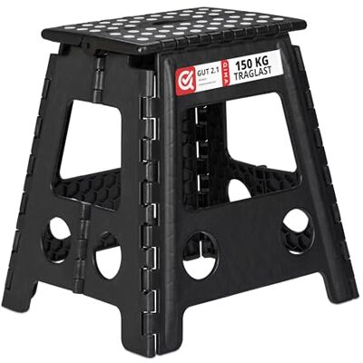 Relaxdays Model Foldable Plastic Stool - Stool Relaxdays Model Foldable Plastic Stool - Stool