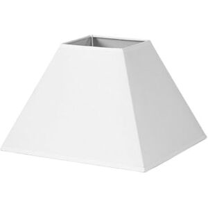 Eden pulse Lampshade Pyramid lampshade in White, Dimensions of 40x18x28 cm, Made of poplin Fabric, Ideal for E27 Lamps. Eden pulse Lampshade Pyramid lampshade in White, Dimensions of 40x18x28 cm, Made of poplin Fabric, Ideal for E27 Lamps.