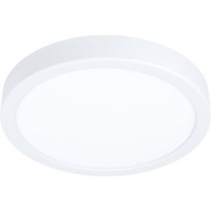 Eglo LED ceiling light fitting Fueva 6, round ceiling lamp, flush light fixture, white plastic, ceiling lighting warm white-cold white, ⌀ 21 cm Eglo LED ceiling light fitting Fueva 6, round ceiling lamp, flush light fixture, white plastic, ceiling lighting warm white-cold white, ⌀ 21 cm