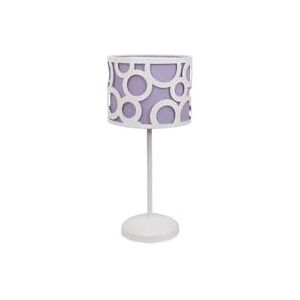 VoltShine Table lamp Lilac/White 1xe14, Dimensions 42x18x18cm, Decorative and Functional Lighting for interiors. VoltShine Table lamp Lilac/White 1xe14, Dimensions 42x18x18cm, Decorative and Functional Lighting for interiors.