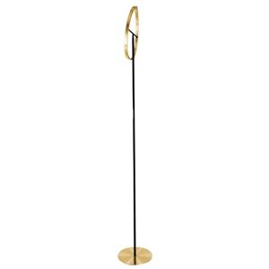 Eglo LED Floor lamp Castelpoto, Touch-dimmable floorlamp for Living Room, Adjustable uplighter, Standing Light Made of Brushed Brass Steel, Warm White, 180 cm Eglo LED Floor lamp Castelpoto, Touch-dimmable floorlamp for Living Room, Adjustable uplighter, Standing Light Made of Brushed Brass Steel, Warm White, 180 cm