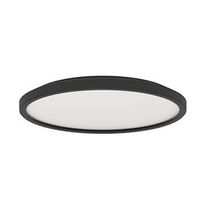 Eglo LED Office Ceiling Light Fixture Testara-E, Ø 30 cm, 2600 lumens, Black Flush Mount lamp for Kitchen, Round Lighting, Neutral White Eglo LED Office Ceiling Light Fixture Testara-E, Ø 30 cm, 2600 lumens, Black Flush Mount lamp for Kitchen, Round Lighting, Neutral White