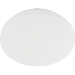 Eglo Flush LED Ceiling lamp Pogliola-E, Flat Light Fixture, Hallway and Bedroom Lighting, White Metal and Plastic, Warm White, Ø 26 cm Eglo Flush LED Ceiling lamp Pogliola-E, Flat Light Fixture, Hallway and Bedroom Lighting, White Metal and Plastic, Warm White, Ø 26 cm