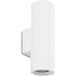 Integral LED Kos Indoor Decorative Paintable Plaster Up & Down Wall Light – Requires 2x GU10 LED Bulb (Sold separately) – Match Your Interior, Ideal for Bedroom, Living Room, Hallways & Offices Integral LED Kos Indoor Decorative Paintable Plaster Up & Down Wall Light – Requires 2x GU10 LED Bulb (Sold separately) – Match Your Interior, Ideal for Bedroom, Living Room, Hallways & Offices
