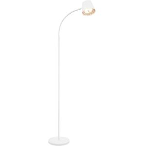 Briloner LED Floor Lamp, Cordless, Touch Control Reading Light, Flexible Spotlight, Dimmable, Rechargeable, Replaceable Battery & Light Source, Standing Lamp, Living Room Tall Lamp, 126.5cm, White Briloner LED Floor Lamp, Cordless, Touch Control Reading Light, Flexible Spotlight, Dimmable, Rechargeable, Replaceable Battery & Light Source, Standing Lamp, Living Room Tall Lamp, 126.5cm, White