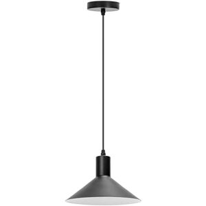 Blendend E27 Black Iron Pendant Without Light Source, Ideal for Interior Decoration and Modern environments. Blendend E27 Black Iron Pendant Without Light Source, Ideal for Interior Decoration and Modern environments.
