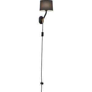 Astro Arbor Plug-in Indoor Wall Light (Matt Black), LED E14/SES Lamp, Designed in Britain 1479001-3 Years Guarantee Astro Arbor Plug-in Indoor Wall Light (Matt Black), LED E14/SES Lamp, Designed in Britain 1479001-3 Years Guarantee