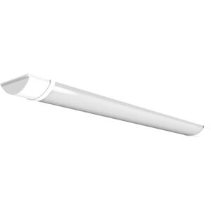 4lite Indoor Batten (White) 1700lm 2ft Daylight IP20 Rated Twin LED Integrated 15W Strip Light 4L3/2013-4Yr Guarantee 4lite Indoor Batten (White) 1700lm 2ft Daylight IP20 Rated Twin LED Integrated 15W Strip Light 4L3/2013-4Yr Guarantee