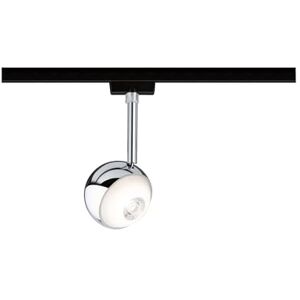 Paulmann 96807 Capsule II URail LED Individual spot 440lm 6.3W 2700K dimmable 230V Black matt, Chrome Rail System Paulmann 96807 Capsule II URail LED Individual spot 440lm 6.3W 2700K dimmable 230V Black matt, Chrome Rail System