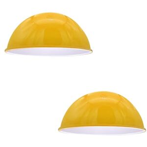 LEDSone Easy Fit Light Shade, Vintage 2 Pack of Metal 21cm Dome Shaped Ceiling Light Shade Pendant Light Lampshade for Living Rooms bedrooms Kitchen Dining Room Restaurant Cafe LEDSone Easy Fit Light Shade, Vintage 2 Pack of Metal 21cm Dome Shaped Ceiling Light Shade Pendant Light Lampshade for Living Rooms bedrooms Kitchen Dining Room Restaurant Cafe