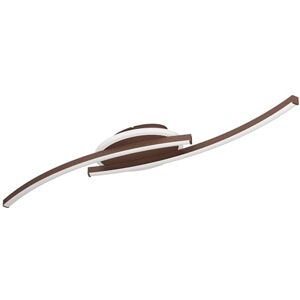 Eglo LED Ceiling Light Fitting Lungolago, Office and Kitchen Lighting, Kitchen lamp Made of Metal and Plastic in Bronze White, Neutral White, 74 cm Eglo LED Ceiling Light Fitting Lungolago, Office and Kitchen Lighting, Kitchen lamp Made of Metal and Plastic in Bronze White, Neutral White, 74 cm