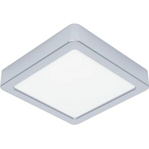 Eglo LED Ceiling Light Fitting Fueva 6, Round Ceiling lamp, Bathroom Lighting, Flush luminaire Made of Chrome Coloured Steel and White Plastic, Warm White-Cold White, IP44, 15 x 15 cm Eglo LED Ceiling Light Fitting Fueva 6, Round Ceiling lamp, Bathroom Lighting, Flush luminaire Made of Chrome Coloured Steel and White Plastic, Warm White-Cold White, IP44, 15 x 15 cm