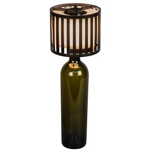 Konstsmide Lounge Rechargeable Battery Operated Cordless Table and Bottle Lamp Dimmer and Selectable Colour Warm White USB Charging Dock Included Konstsmide Lounge Rechargeable Battery Operated Cordless Table and Bottle Lamp Dimmer and Selectable Colour Warm White USB Charging Dock Included