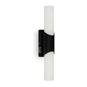 Briloner Leuchten LED Mirror Light with Switch, Bathroom Mirror Lamp, IP44, Neutral White Light Colour, 6.5 W, Black, 32 cm Briloner Leuchten LED Mirror Light with Switch, Bathroom Mirror Lamp, IP44, Neutral White Light Colour, 6.5 W, Black, 32 cm