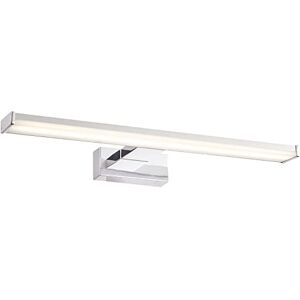National Lighting Rigby LED Over Mirror Light IP44 Cabinet Bathroom Shower Room Chrome Effect Waterproof Vanity Designer Wall Mirror Light National Lighting Rigby LED Over Mirror Light IP44 Cabinet Bathroom Shower Room Chrome Effect Waterproof Vanity Designer Wall Mirror Light