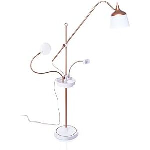 daylight Anita Floor Lamp The Ultimate Sewing and Quilting Light with Magnifying Lens, Phone Clamp, Storage Tray and Adjustable Brightness, Metallic Gold daylight Anita Floor Lamp The Ultimate Sewing and Quilting Light with Magnifying Lens, Phone Clamp, Storage Tray and Adjustable Brightness, Metallic Gold