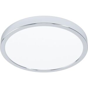 Eglo LED Ceiling Light Fitting Fueva 6, Round Ceiling lamp, Bathroom Lighting, Flush luminaire Made of Chrome Coloured Steel and White Plastic, Warm White-Cold White, IP44, Ø 27.8 cm Eglo LED Ceiling Light Fitting Fueva 6, Round Ceiling lamp, Bathroom Lighting, Flush luminaire Made of Chrome Coloured Steel and White Plastic, Warm White-Cold White, IP44, Ø 27.8 cm