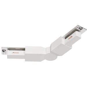 Eglo Accessory for Easy Track Rail System, Corner Connector 75-180° Angle, Adjustable Rail, Ceiling Light Accessory, White Plastic Eglo Accessory for Easy Track Rail System, Corner Connector 75-180° Angle, Adjustable Rail, Ceiling Light Accessory, White Plastic