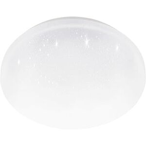 Eglo LED Ceiling Light Fixture Pogliola-E, Starry Sky lamp with Crystal Effect, Bathroom Lighting, White Metal and Plastic, Neutral White, IP44, Ø 26 cm Eglo LED Ceiling Light Fixture Pogliola-E, Starry Sky lamp with Crystal Effect, Bathroom Lighting, White Metal and Plastic, Neutral White, IP44, Ø 26 cm