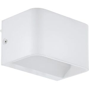 Eglo LED Wall Lamp Sania 4, 1-Light wall Fixture, Minimalist Design, Indoor Aluminium wall Spotlight, Living Room Light, Hallway lamp in White, L 13 cm Eglo LED Wall Lamp Sania 4, 1-Light wall Fixture, Minimalist Design, Indoor Aluminium wall Spotlight, Living Room Light, Hallway lamp in White, L 13 cm