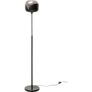 KARE Design Floor Lamp Smoke Goblet Ball, Black, Height 160cm, Metal and Glass, Standing Lamp, Floor Light, Home Decor, Decorative Lighting for Living Room, Bulb Not Included KARE Design Floor Lamp Smoke Goblet Ball, Black, Height 160cm, Metal and Glass, Standing Lamp, Floor Light, Home Decor, Decorative Lighting for Living Room, Bulb Not Included