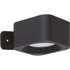 Eglo Cordless LED Wall Light Muraglie, Touch dimmable Battery lamp, Wireless Spotlight with Wall Bracket, USB Rechargeable, Square, Black Plastic, Warm White Cool White Eglo Cordless LED Wall Light Muraglie, Touch dimmable Battery lamp, Wireless Spotlight with Wall Bracket, USB Rechargeable, Square, Black Plastic, Warm White Cool White
