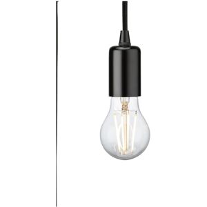 Knightsbridge 230V 1.8M E27 Contemporary Track Pendant Black Knightsbridge 230V 1.8M E27 Contemporary Track Pendant Black